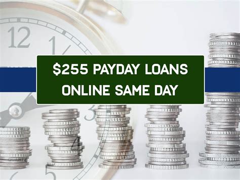 Online Loans Same Time Approval