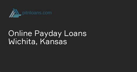 Online Loans Wichita Ks