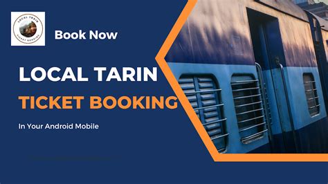 Online Local Train Ticket Booking App