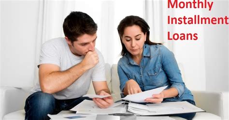Online Monthly Installment Loans