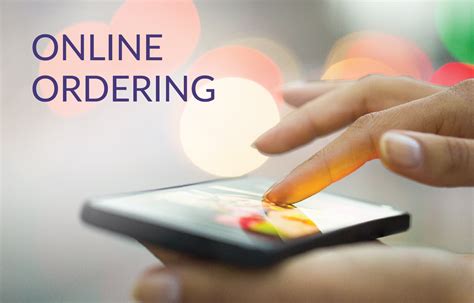 Online Ordering and Delivery