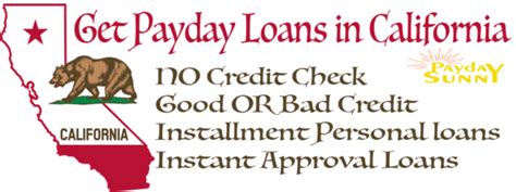 Online Payday Loans California
