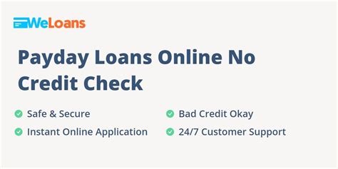 Online Payday No Credit Check