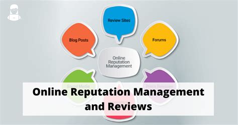 Online Reputation and Reviews