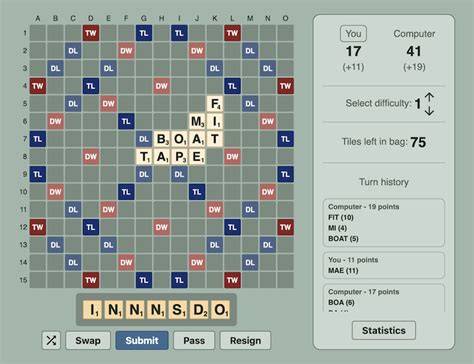 Online Scrabble Strategize and Execute