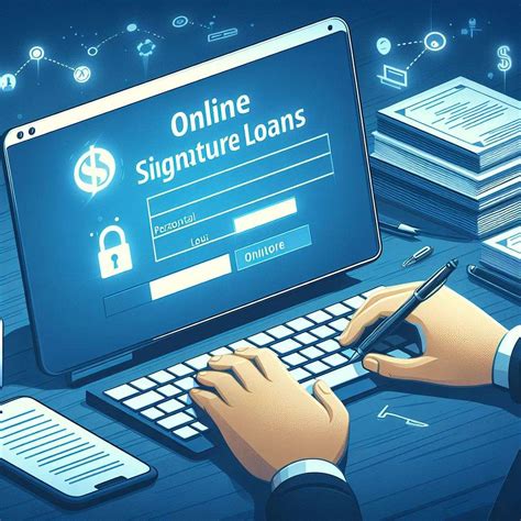 Online Signature Loan