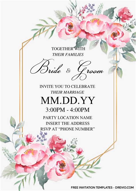 Download Printable Eucalyptus Boho Wedding Invitation PDF