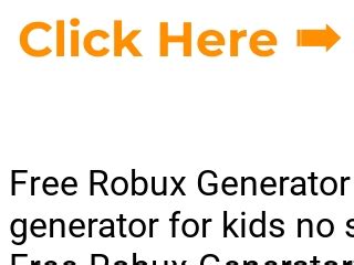 Only Robux Generator No Verification
