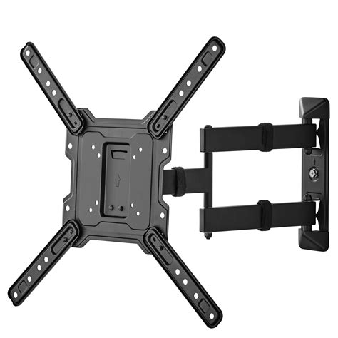 onn. FullMotion Wall Mount for 10" 50" TVs with Tilt and Swivel Articulating Arm and HDMI