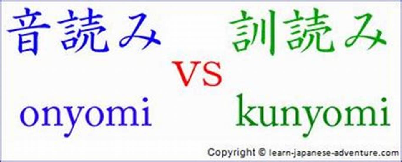 Contoh Penggunaan Onyomi dalam Bahasa Jepang
