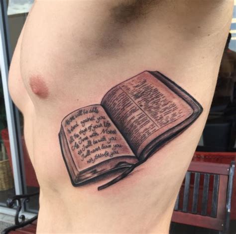 Open Bible Tattoo Designs