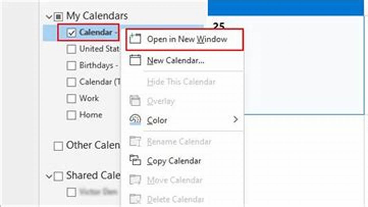Open Calendar Open Calendar