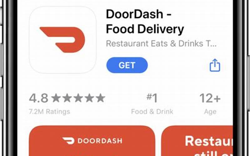 Open The Doordash App