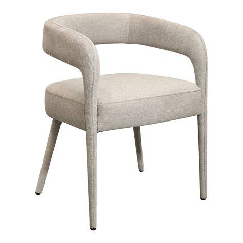 Open Back Upholstered Dining Chair