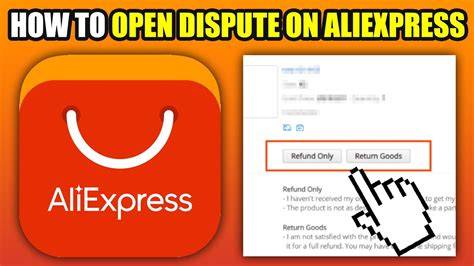 Open Dispute di AliExpress