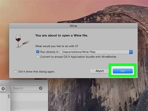 Open EXE Files on Mac Using Wine