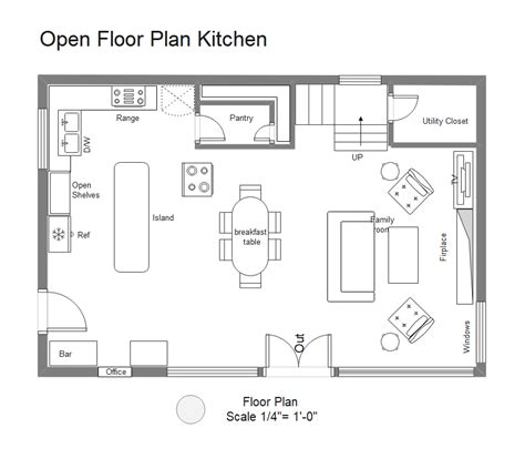 Open Floor Plan Layout