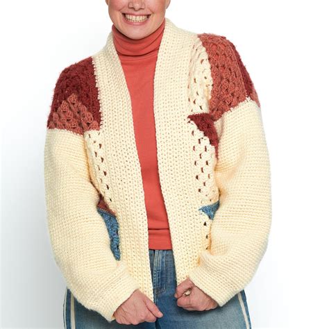 Open Front Crochet Cardigan