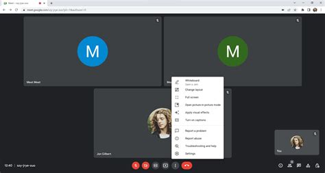 Open Google Meet