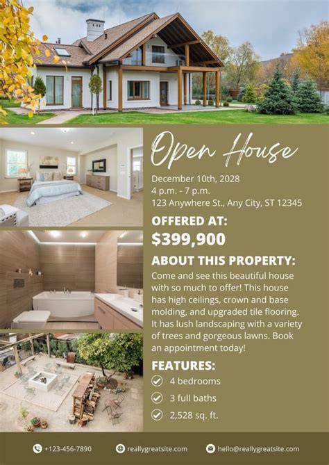 Open House Ad Elements