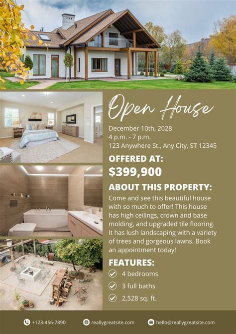 Open House Description SEO