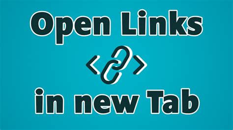 Open Link in New Tab Using Keyboard and Mouse/Trackpad