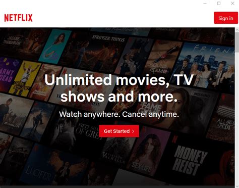 Open Netflix App