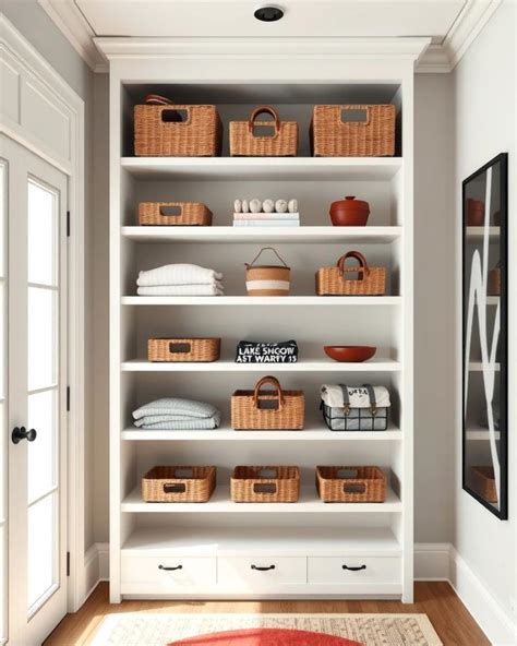 Open Shelving for Display and Functionality