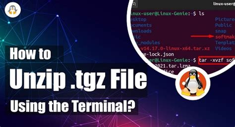Open TGZ Files Using the Terminal in Linux