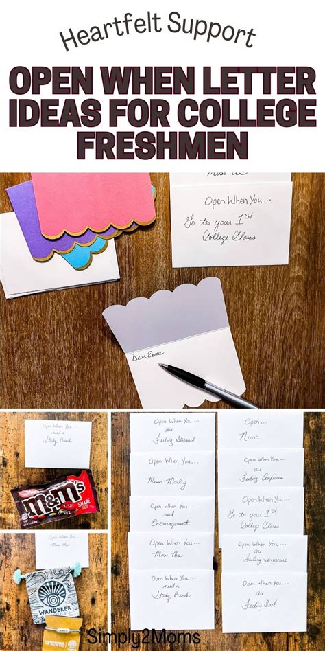 Open When Letters