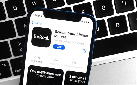 Open the BeReal app