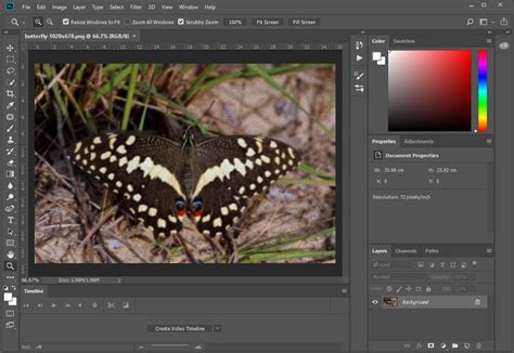 Open your image in Photoshop