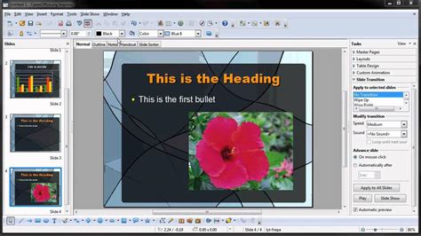 OpenOffice.org Impress Presentations: Part Two - YouTube