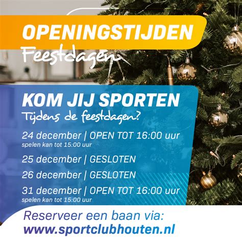 Openingstijden