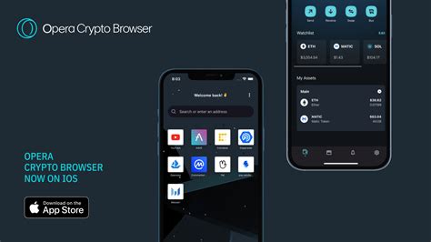 Opera Crypto Browser on iOS