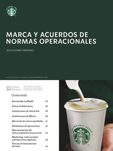 Operational brand standards