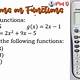 Operations With Functions Calculator