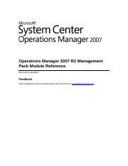 Operations Manager 2012 R2 Management Pack Catalog