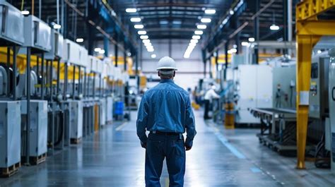 Operations Manager Overseeing Production Line