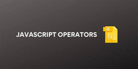 Operator javascript