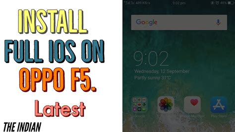 Oppo F5 Ios
