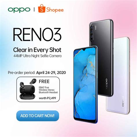 Oppo Reno 3 Price Philippines 2020