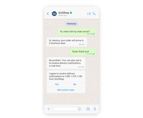 Opt-in to get notifications