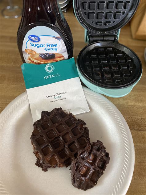 Read more about the article Optavia Chocolate Pudding Waffle Hack: A Delicious And Healthy Breakfast Option