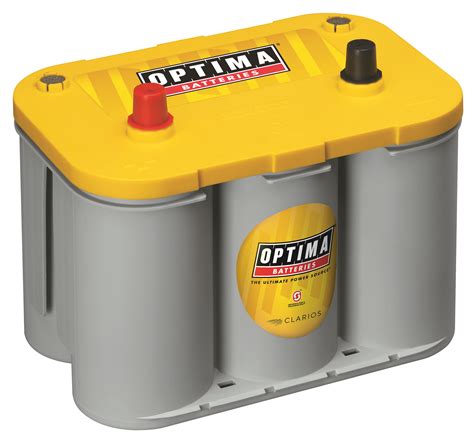 Optima D34 12V Yellow Top Spiral AGM Battery