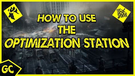 Optimization station