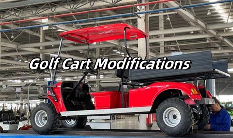 Optimizing Performance Through Modifications Yamaha Golf Cart