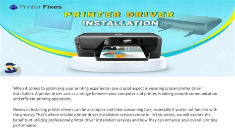 Optimizing Your Printing Experience