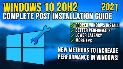 Optimizing Your Windows 10 Installation