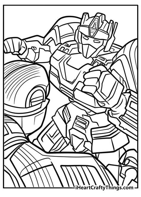 Optimus Prime Color Page